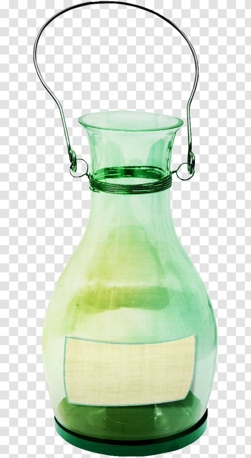 Glass Bottle Transparency And Translucency - Water Bottles - Green Transparent Transparent PNG