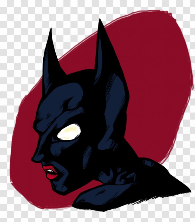 Cat Mammal Legendary Creature Clip Art - Batgirl Transparent PNG