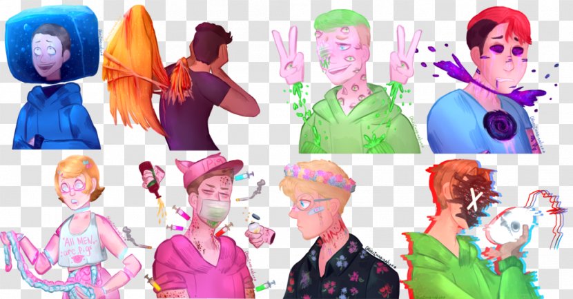 YouTuber Drawing Art Image - Fan - Vanoss Gang Beasts Transparent PNG