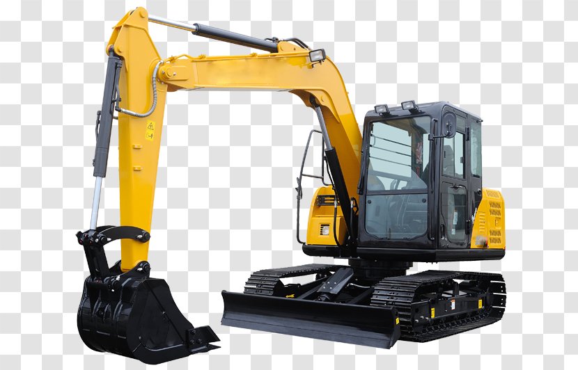 Compact Excavator Sany Heavy Machinery Architectural Engineering - Mining - Learn From Knowledge Transparent PNG
