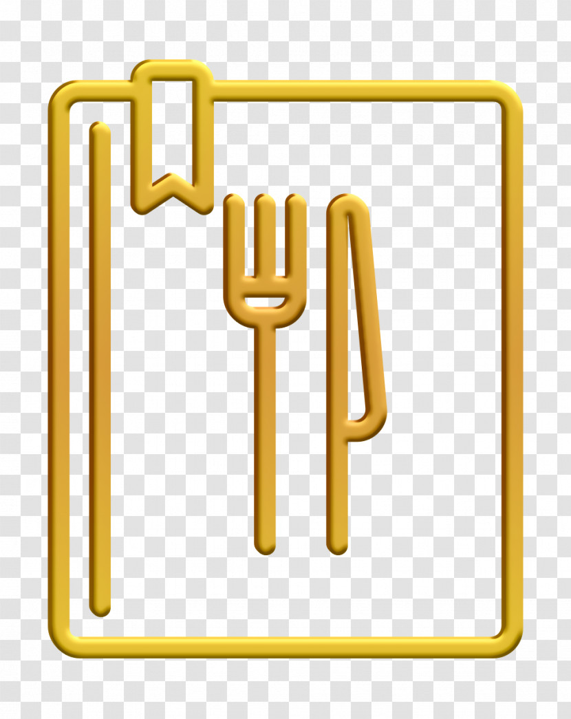 Cookbook Icon Restaurant Elements Icon Chef Icon Transparent PNG