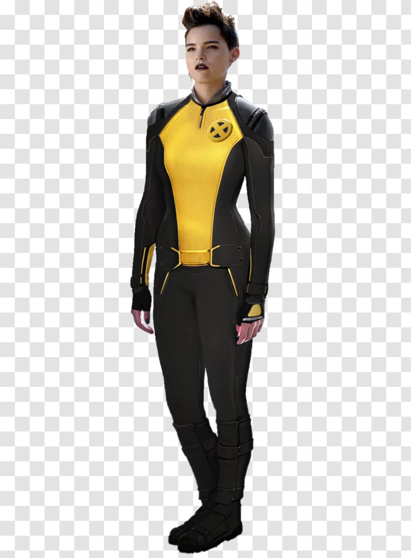 Brianna Hildebrand Negasonic Teenage Warhead Deadpool 2 Domino - Material Transparent PNG