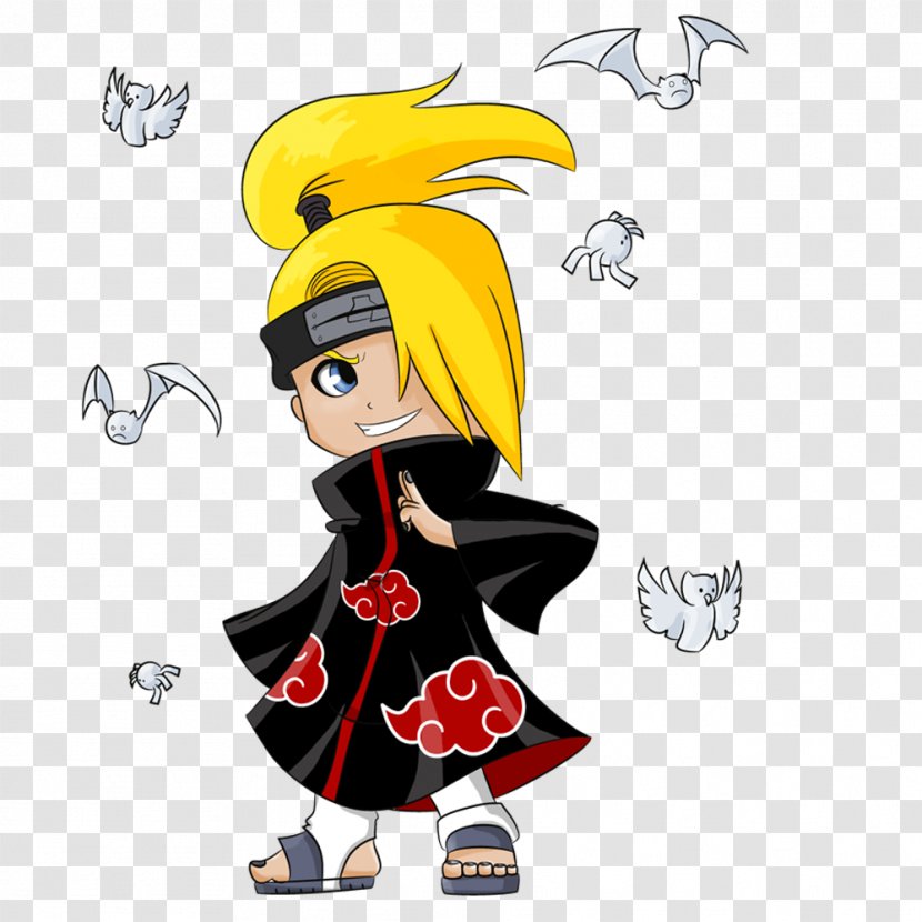 Deidara Sasori Kakuzu Itachi Uchiha Hidan - Cartoon - Naruto Transparent PNG