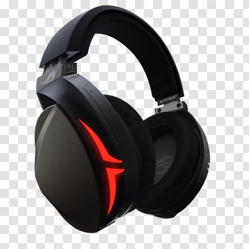 ASUS ROG Strix Fusion 500 Binaural Head-band Black Headset 300 Gaming With 7.1 Virtual Surround Sound For PC Headphones Wireless - Computer - HeadsetFull SizeBlackHeadphones Transparent PNG