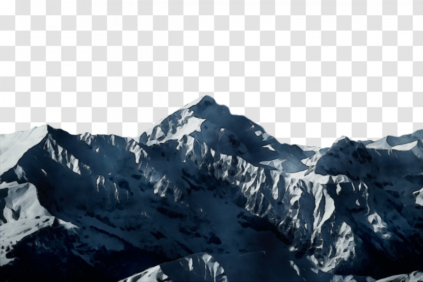 Terrain Mount Scenery Alps Mountain Range Mountain Transparent PNG