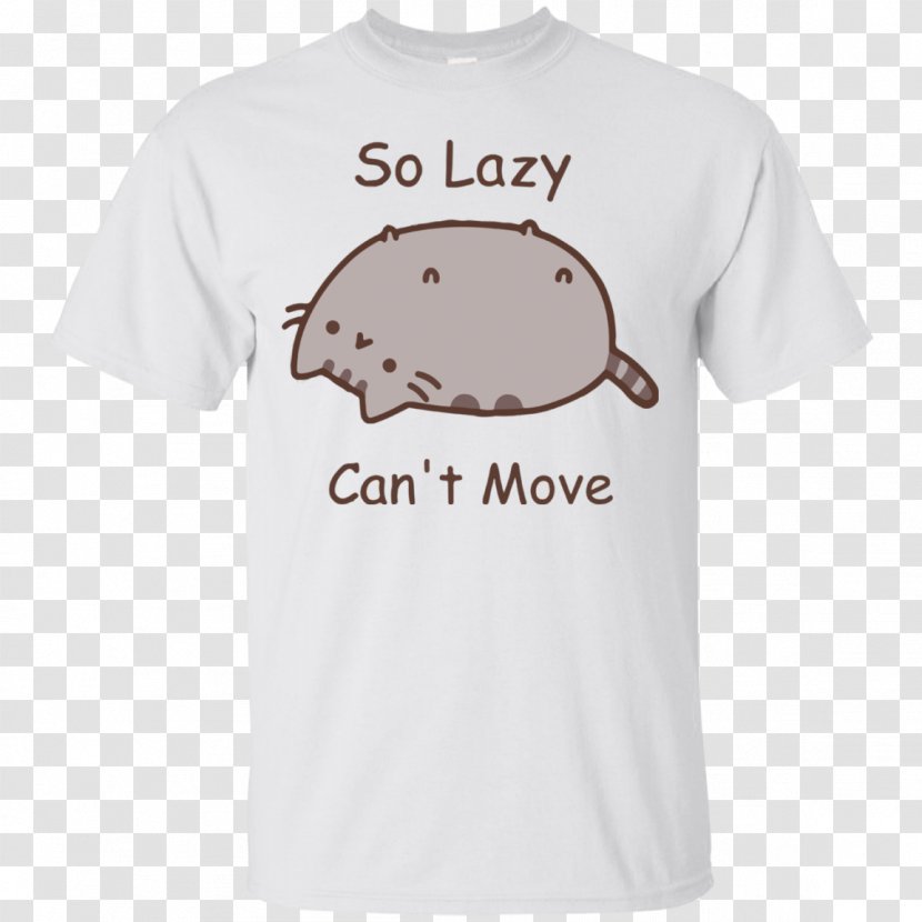 Pusheen Cat T-shirt Kitten Female - Grumpy Transparent PNG