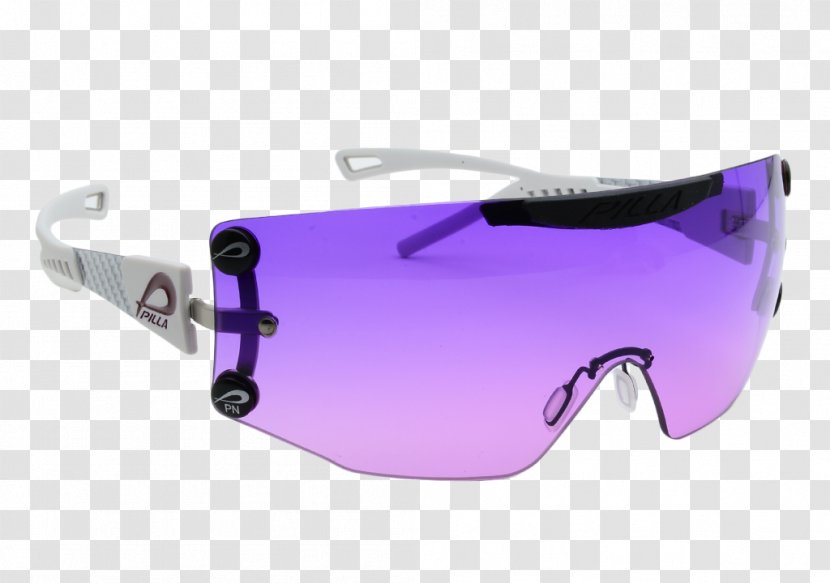 Goggles Glasses Progressive Lens Light - Purple Transparent PNG