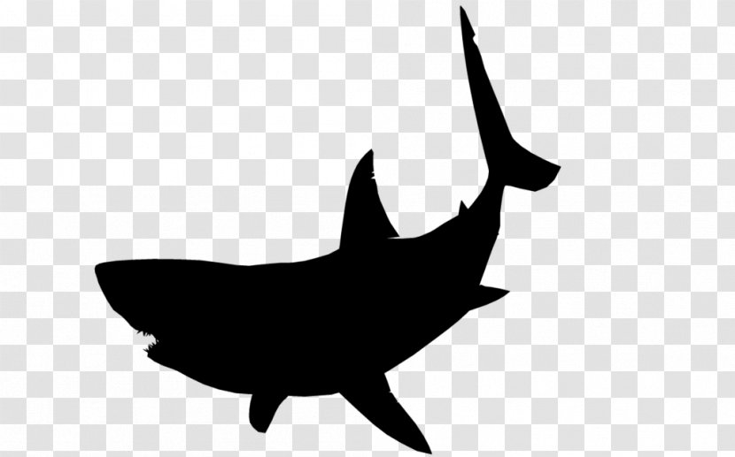 Great White Shark Silhouette Clip Art - Jumping The - BABY SHARK Transparent PNG