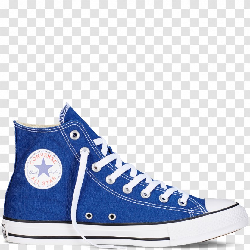 Converse Chuck Taylor All-Stars High-top Sneakers Shoe - Blue Shades Transparent PNG