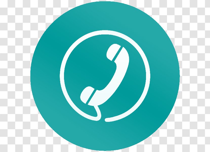 Telephone Call Clip Art - Blue - Iphone Transparent PNG