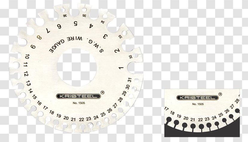 Standard Wire Gauge American - Automotive Brake Part Transparent PNG