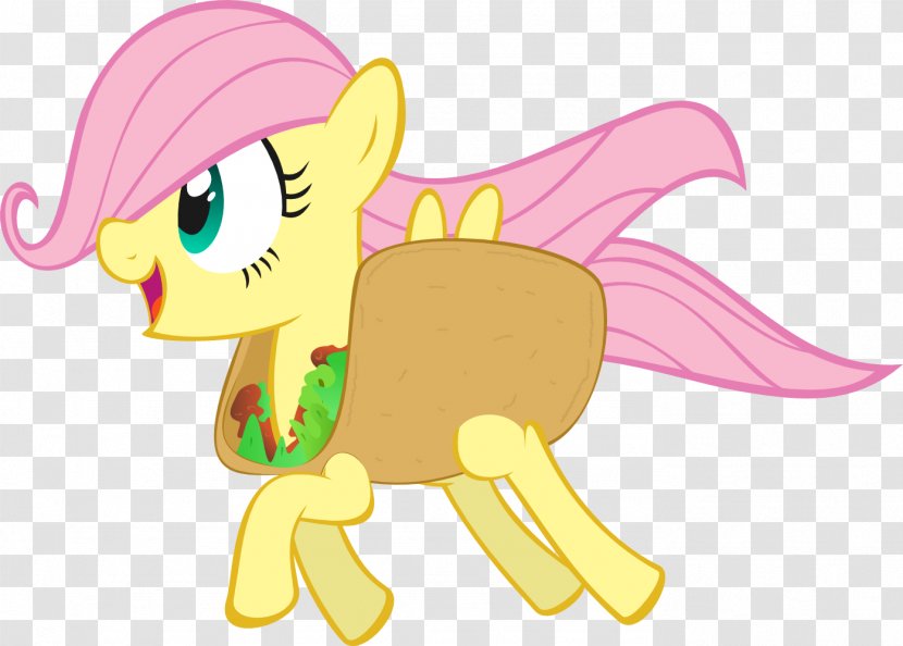 Fluttershy Pony Pinkie Pie Rarity Rainbow Dash - Heart - Taco Transparent PNG