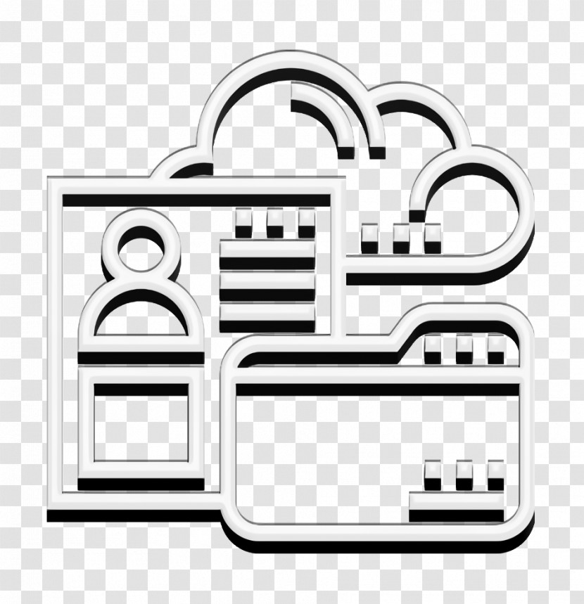 Cloud Service Icon Privacy Icon Storage Icon Transparent PNG