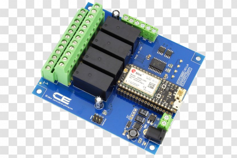 Microcontroller Electronics Relay I²C Electronic Circuit - Component - Day Of The Libraries Transparent PNG