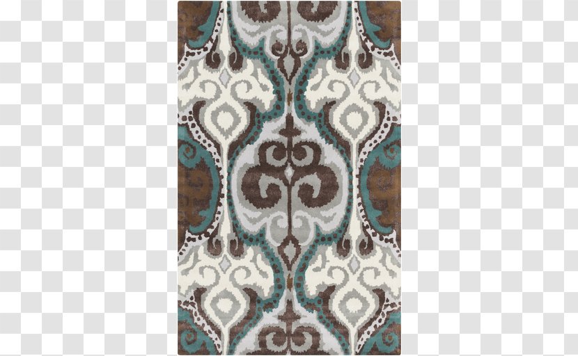 Paisley Textile Damask Carpet Tufting - White Transparent PNG