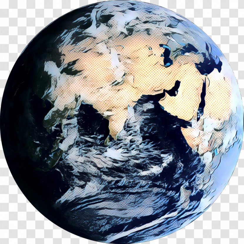 Earth Cartoon - Moon - Interior Design Sphere Transparent PNG