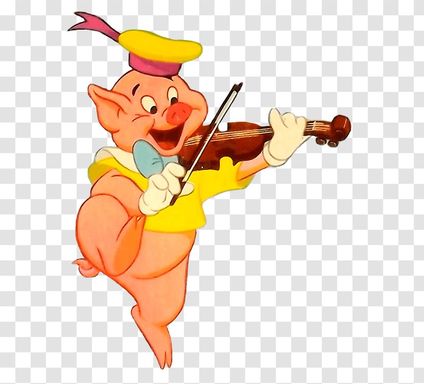 The Three Little Pigs Big Bad Wolf Red Riding Hood Gray Prince Charming - Violin Family - String Instrument Transparent PNG
