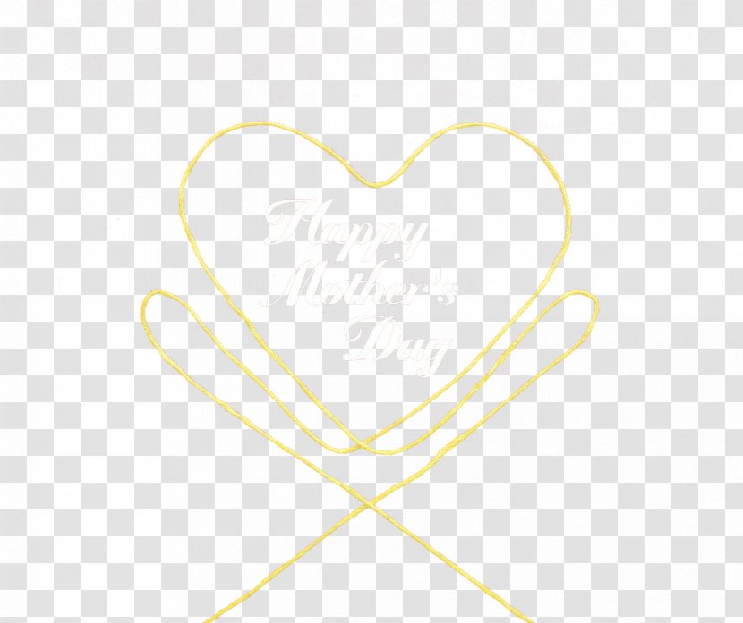 Heart White Pattern - Tree - Mother's Day Blessing Transparent PNG