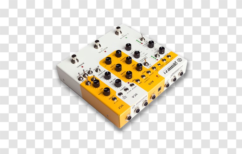 Sound Synthesizers Voltage-controlled Filter Electronic Musical Instruments Electronics Analog Synthesizer - Technology - Top Angle Transparent PNG
