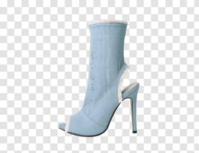 Boot High-heeled Shoe Bandeau Sandal - Heel Transparent PNG