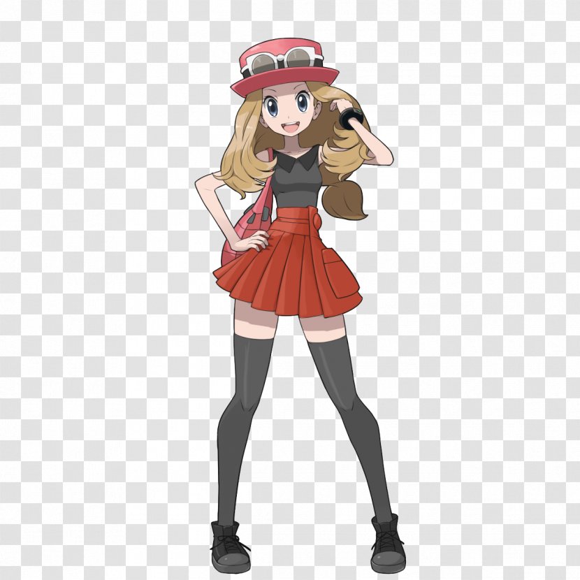 Pokémon X And Y Serena Ash Ketchum Pokémon: Let's Go, Pikachu! Eevee! GO - Frame - Pokemon Go Transparent PNG
