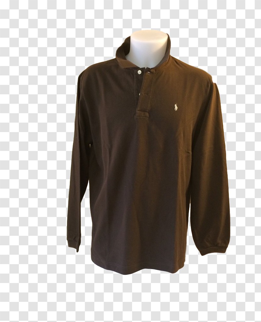 Sleeve Blouse Button Jacket Neck - Ralph Lauren Transparent PNG