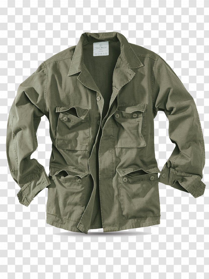 T-shirt M-1965 Field Jacket Coat Military Surplus - Uniform - Chinese Transparent PNG