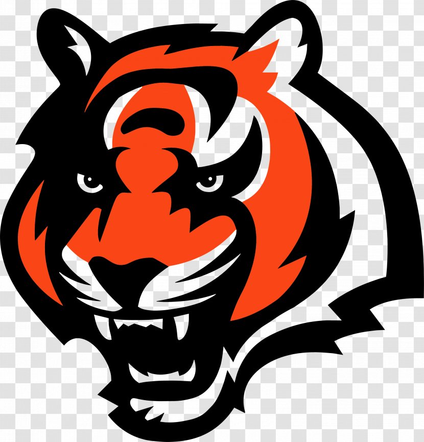 Cincinnati Bengals NFL Reds Logo Decal - Vertebrate Transparent PNG