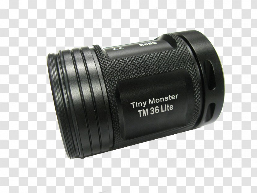 Monocular Flashlight Camera Lens Battery Pack Transparent PNG