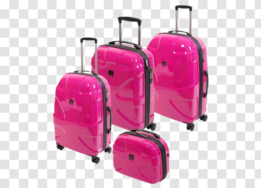 Hand Luggage Baggage Pink M - Suitcase - Bag Transparent PNG