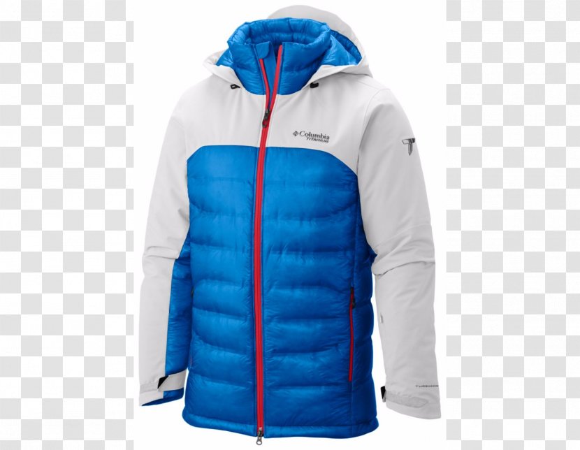 Hoodie Jacket Coat Columbia Sportswear Clothing - Sleeve Transparent PNG