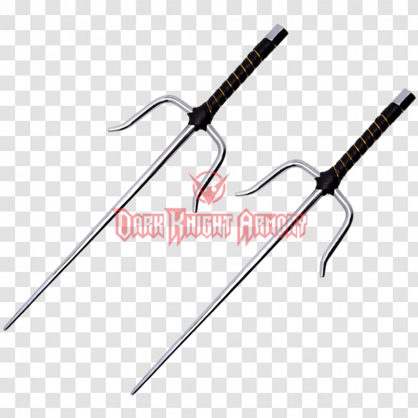 Sword Sai Knife Ninja Martial Arts - Tool Transparent PNG