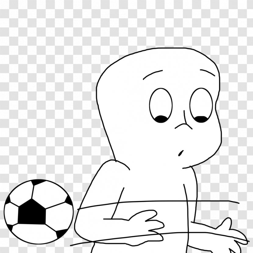 Thumb Clip Art /m/02csf Cheek Human - Cartoon - Soccer Ball Fire Transparent PNG