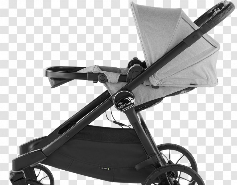 Baby Jogger City Select LUX Double Transport Infant - Lux Transparent PNG