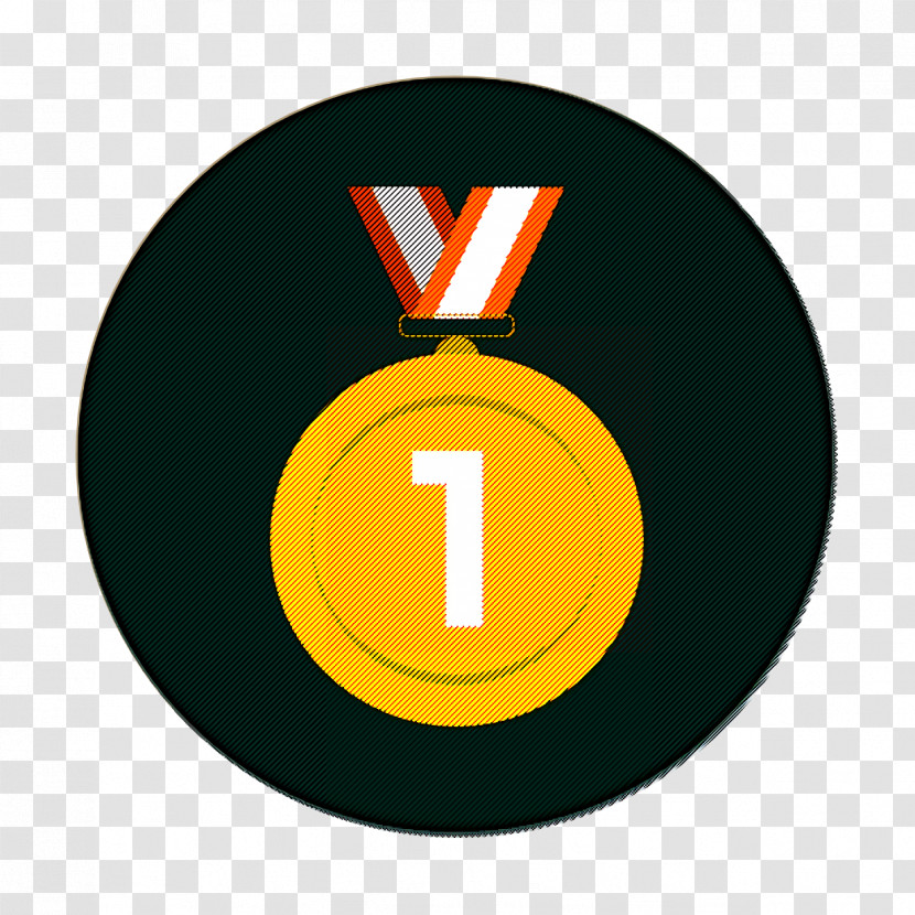 Modern Education Icon Medal Icon Transparent PNG