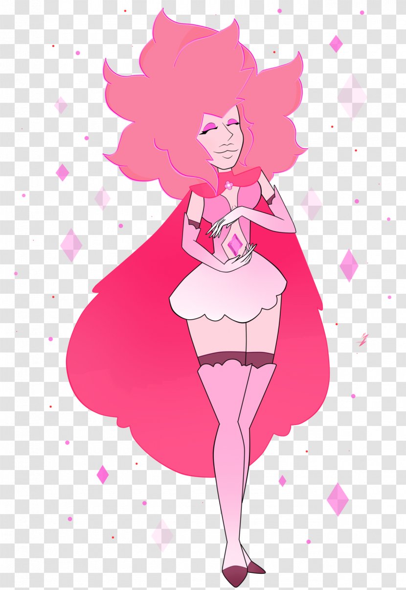 Pink Diamond Rose Quartz - Cartoon Transparent PNG