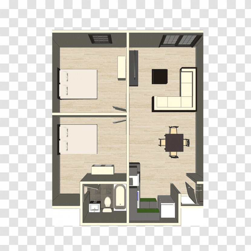 Floor Plan Architecture Property - House - Angle Transparent PNG