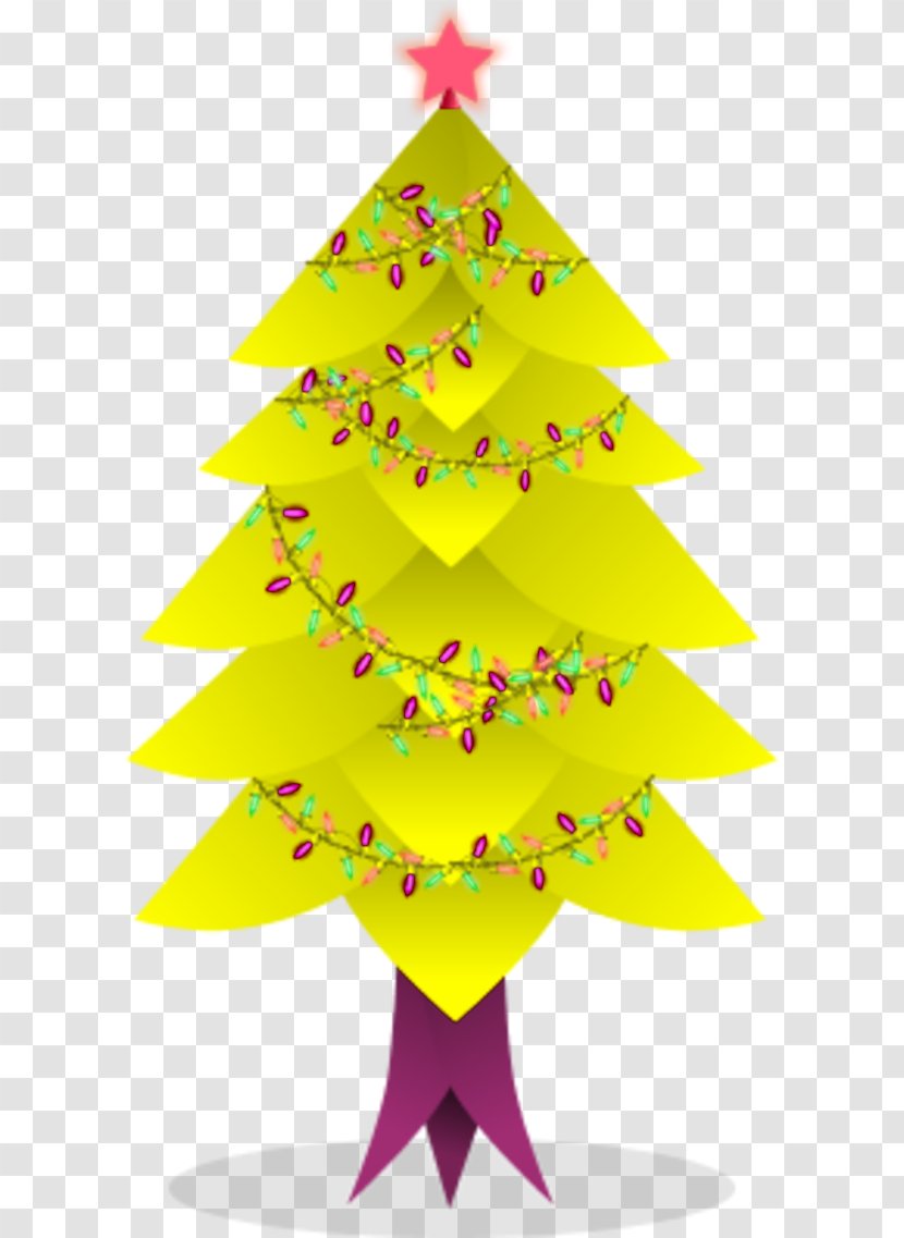 Christmas Tree Ornament Spruce Fir - Decor Transparent PNG