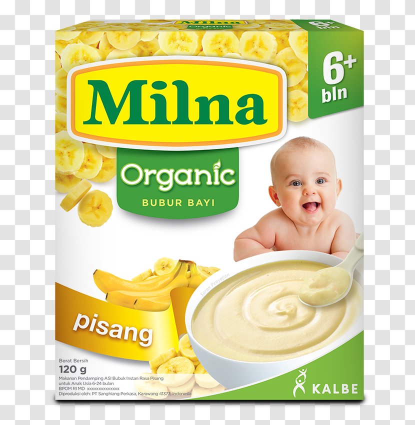 Organic Food Congee Baby Infant - Breakfast Cereal - Kacang Hijau Transparent PNG