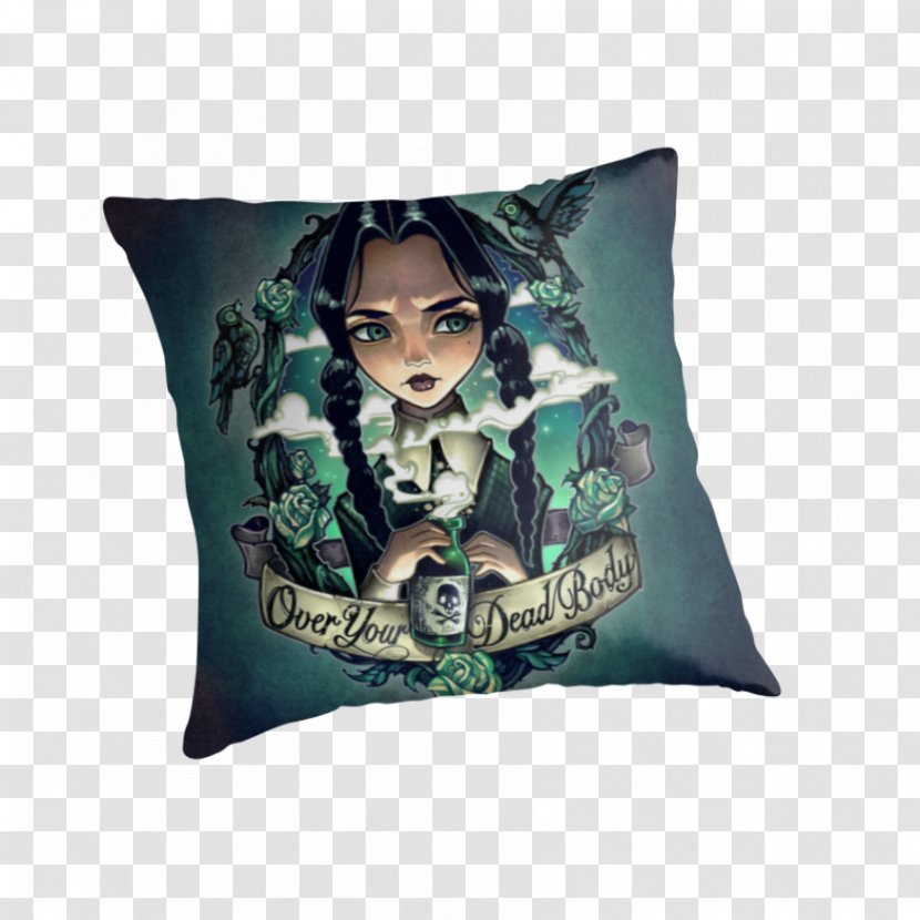 Wednesday Addams Tattoo Pugsley Human Body Pillow Transparent PNG