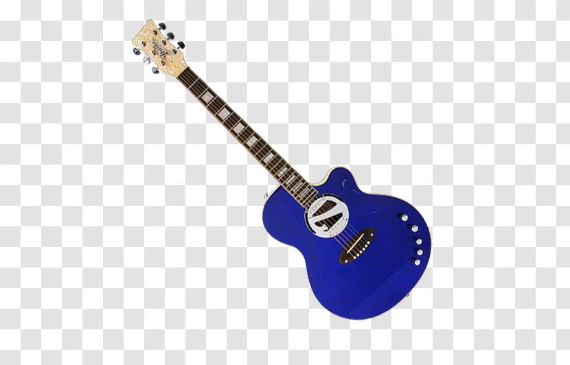 Gibson Les Paul Custom Acoustic Guitar Electric Bass - Blue Transparent PNG