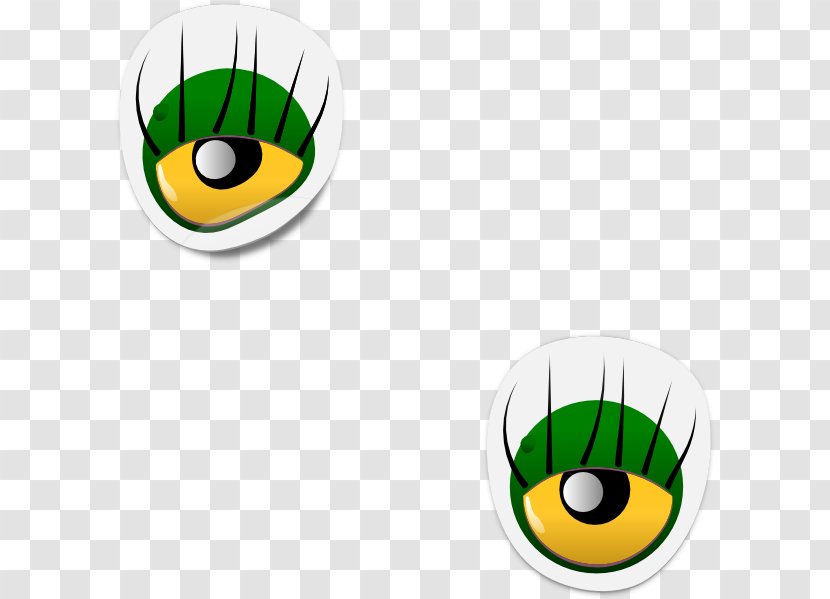 Human Eye Cartoon Monster Clip Art - Green - Eyeball Cliparts Transparent PNG
