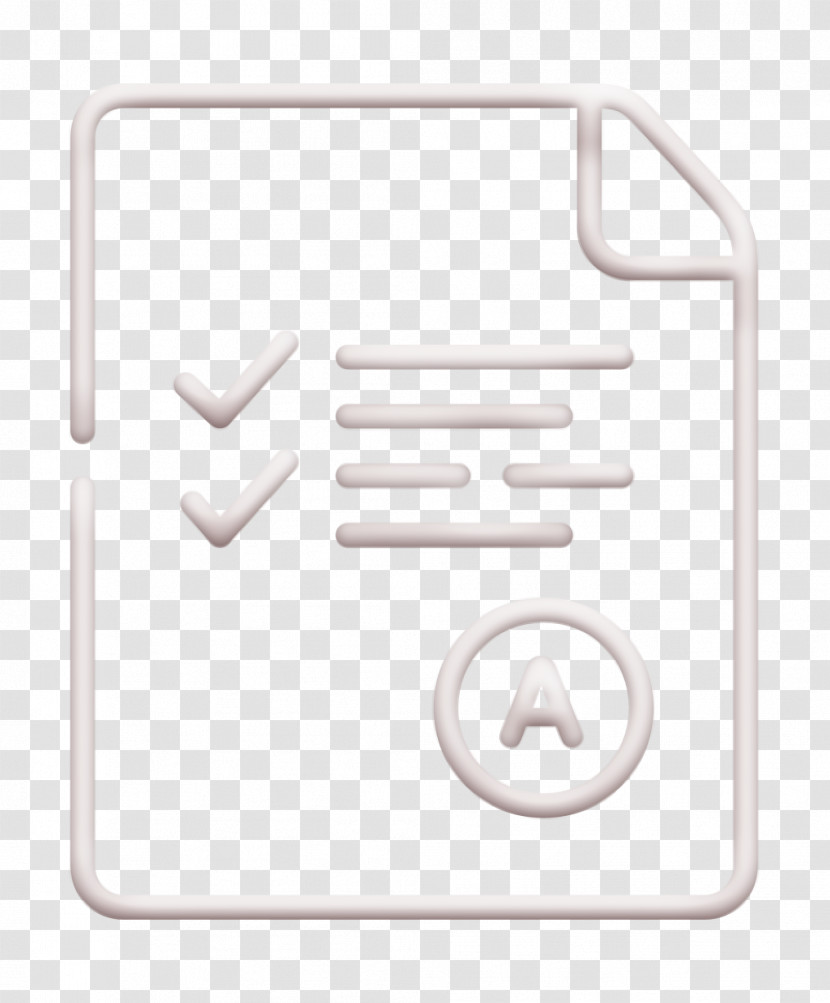 Online Learning Icon Grade Icon Report Icon Transparent PNG