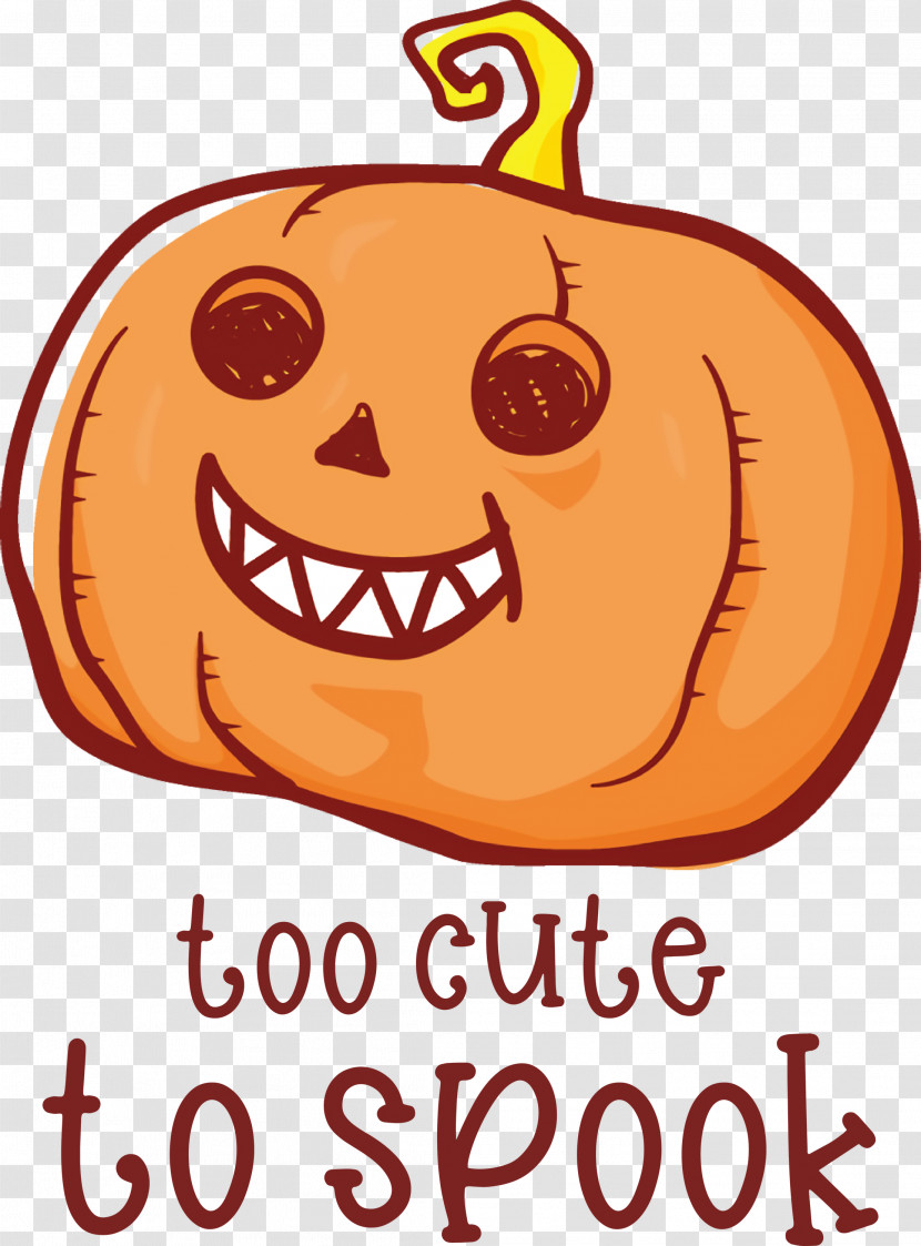 Halloween Too Cute To Spook Spook Transparent PNG