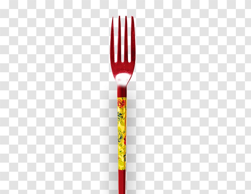 Fork Spoon - Red Knife And Transparent PNG