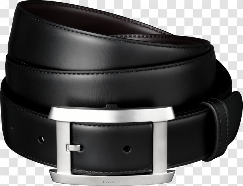 Belt Cartier Strap Buckle Leather - Watch - High-definition Material Transparent PNG