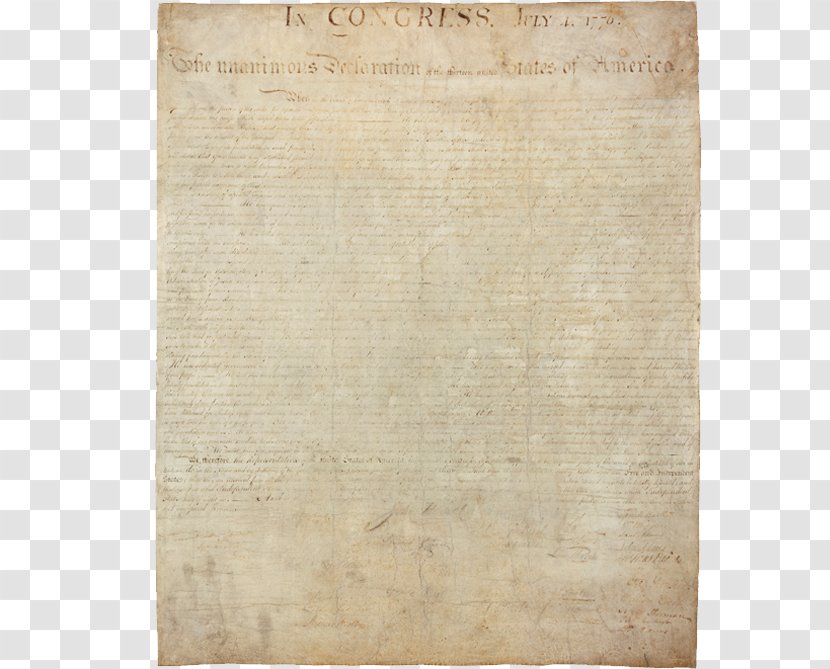 Signing Of The United States Declaration Independence Thirteen Colonies - Texture Transparent PNG