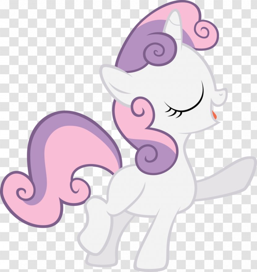 Sweetie Belle Pony Rainbow Dash Rarity Scootaloo - Silhouette - Heart Transparent PNG