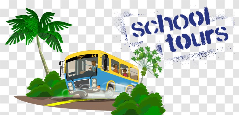 Bus Field Trip School Education Travel - Advertising Transparent PNG