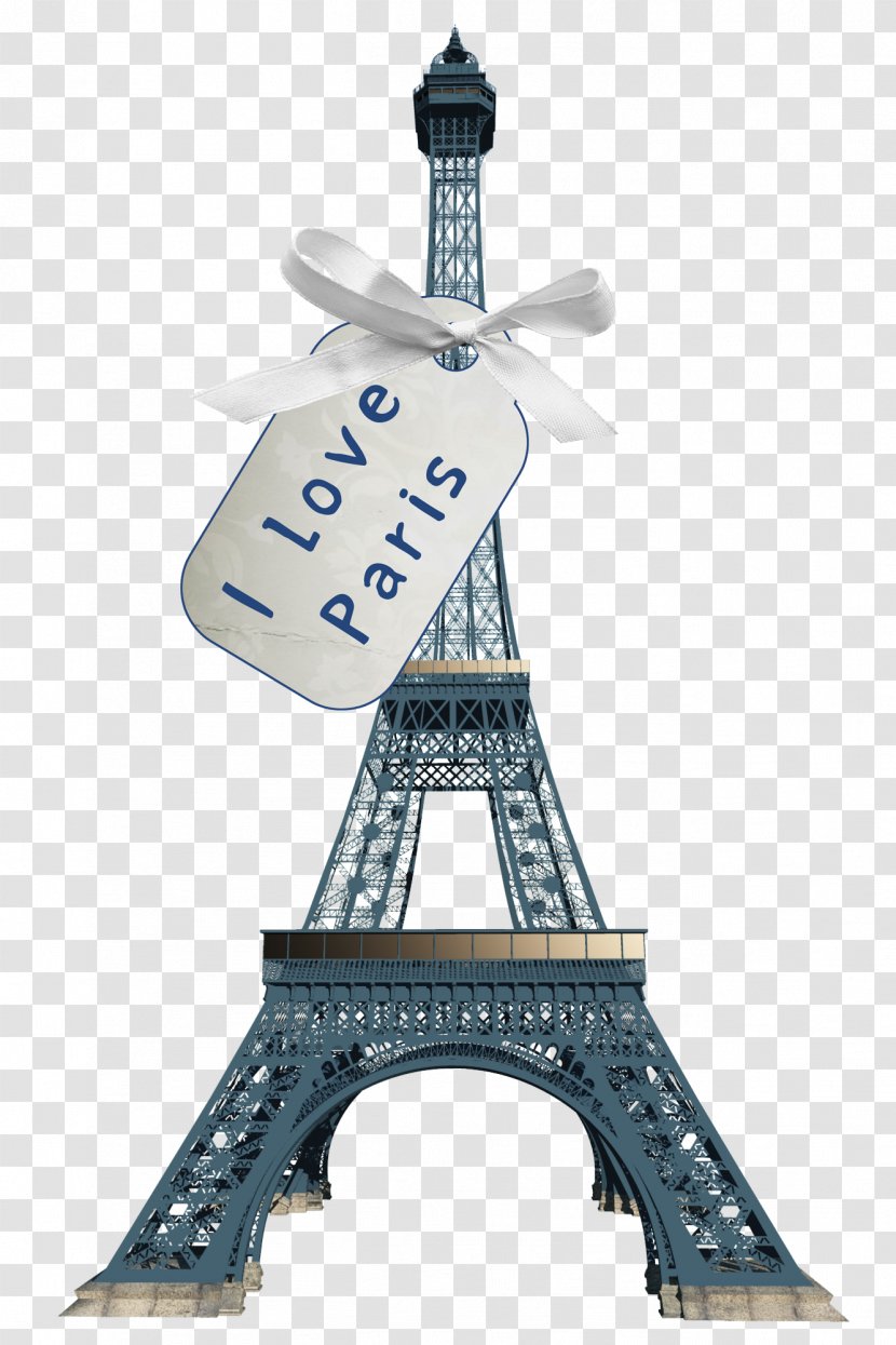 Eiffel Tower Monument Drawing - Building - I,Love,Paris Transparent PNG